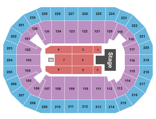 Save Mart Center Matt Rife Seating Chart